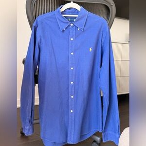 Ralph Lauren Blue Button Down Shirt